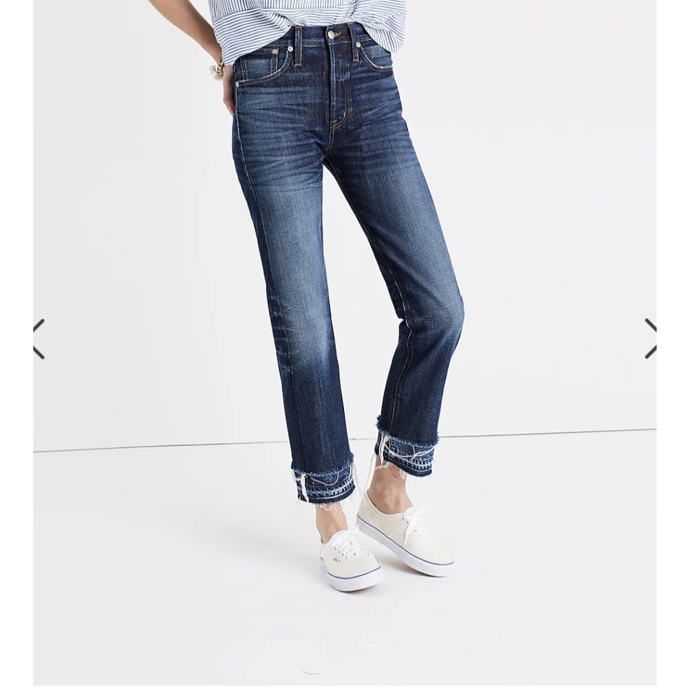 Madewell Rivet & Thread High-Rise Boyjeans: Double-Hem Edition